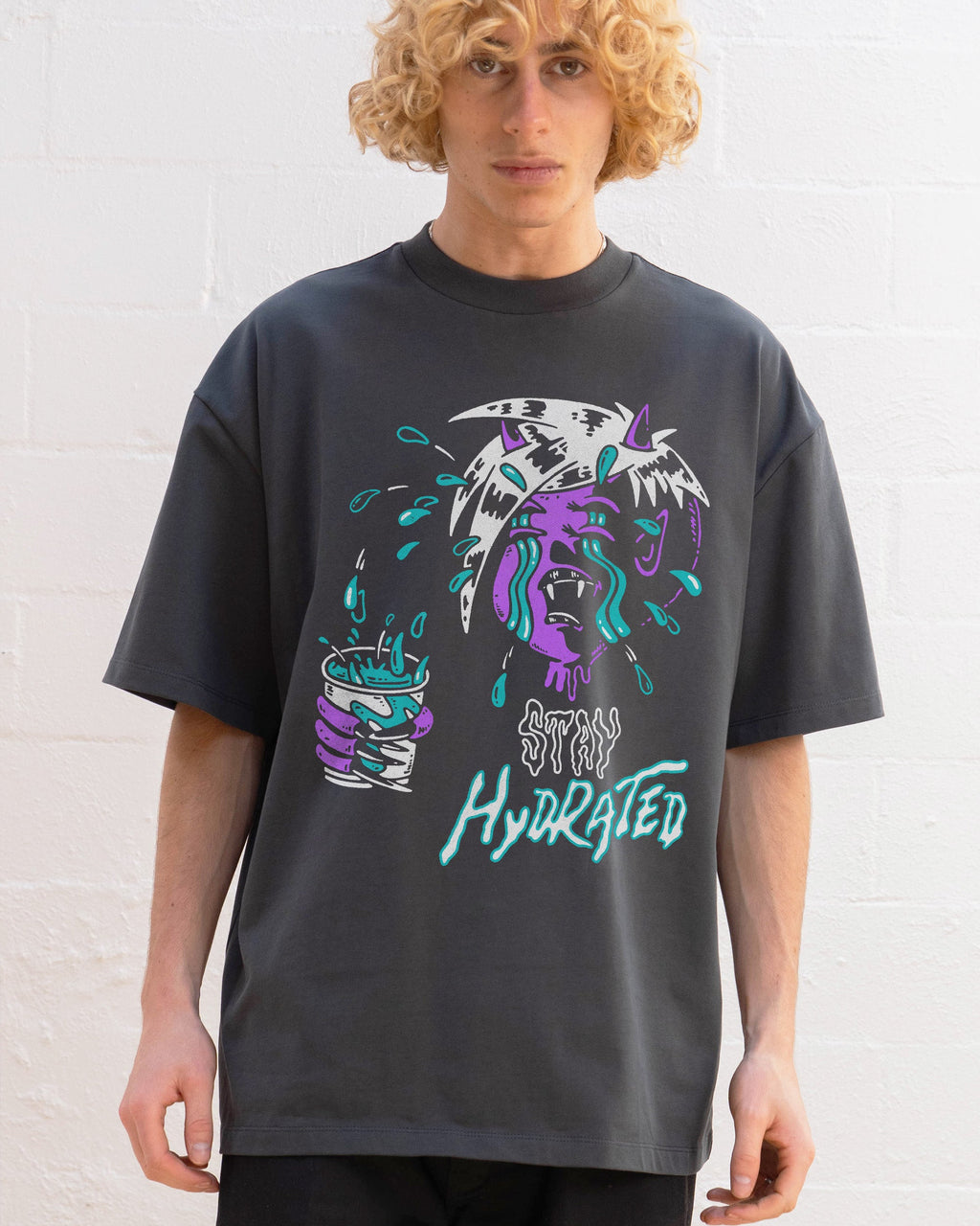 Stay Hydrated Oversized Tee product image 2