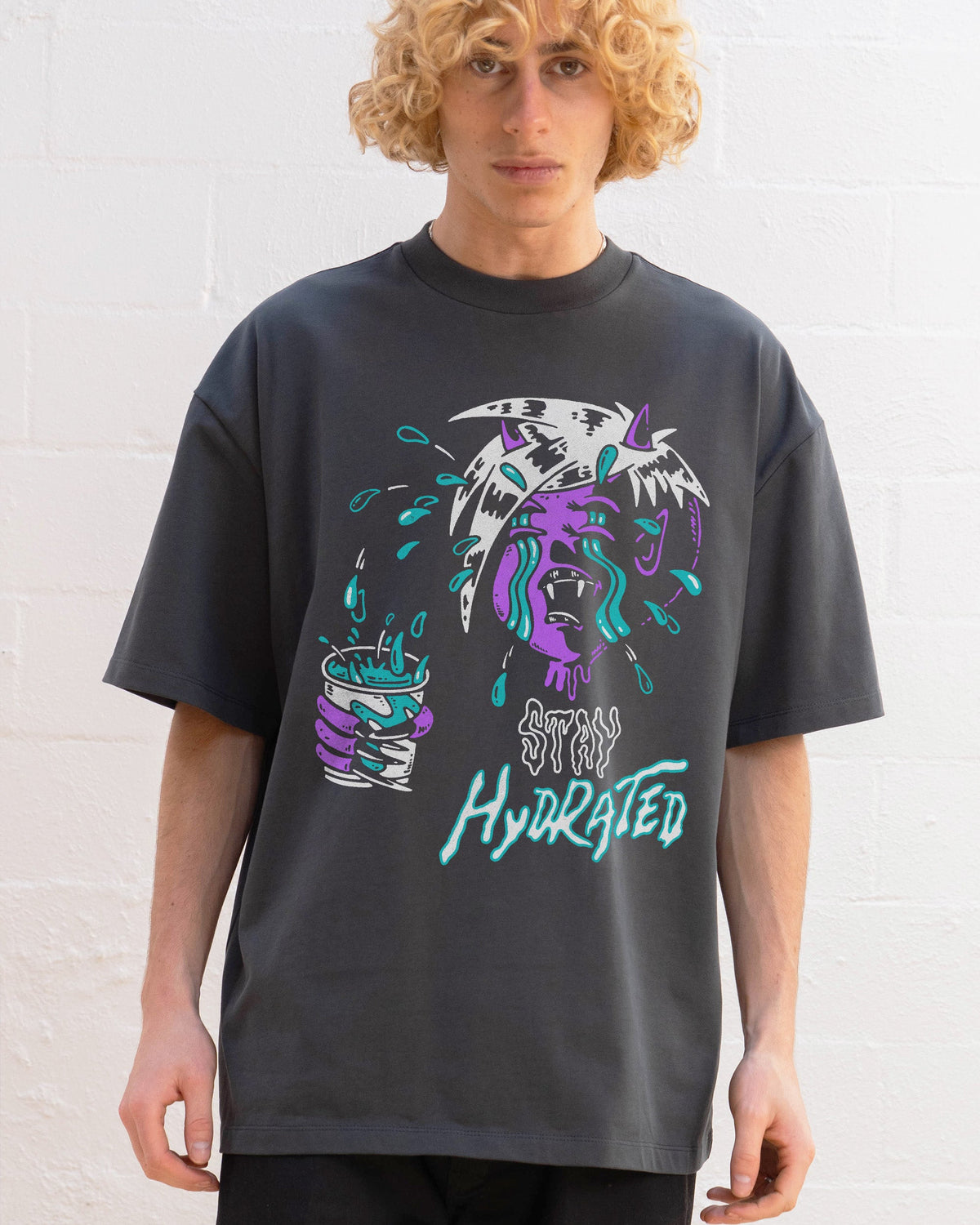 Stay Hydrated Oversized Tee product image 2