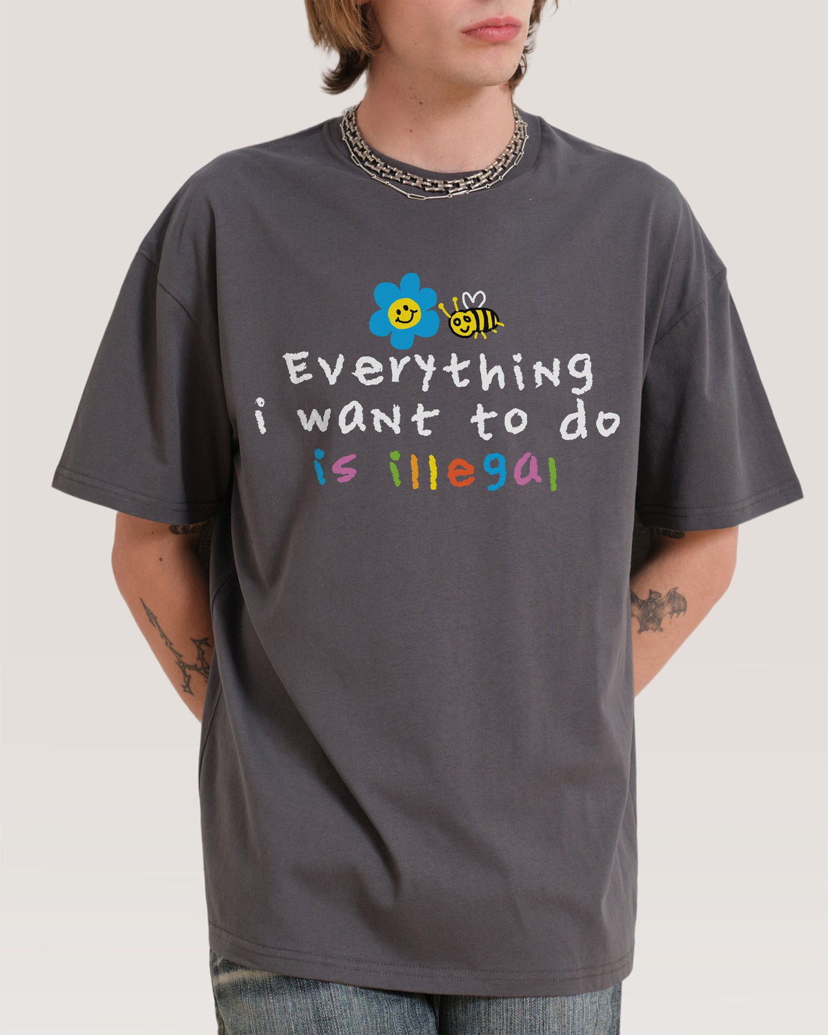 Everything is Illegal T-Shirt product image 2