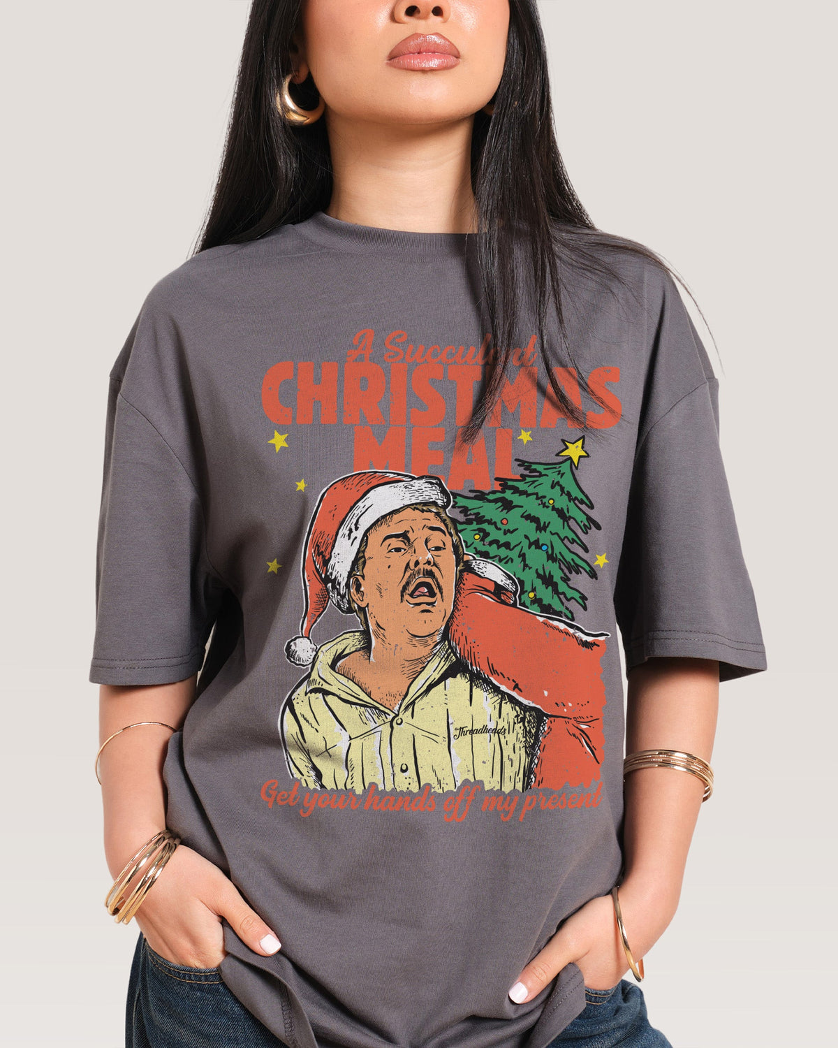 Succulent Christmas Meal T-Shirt product image 4