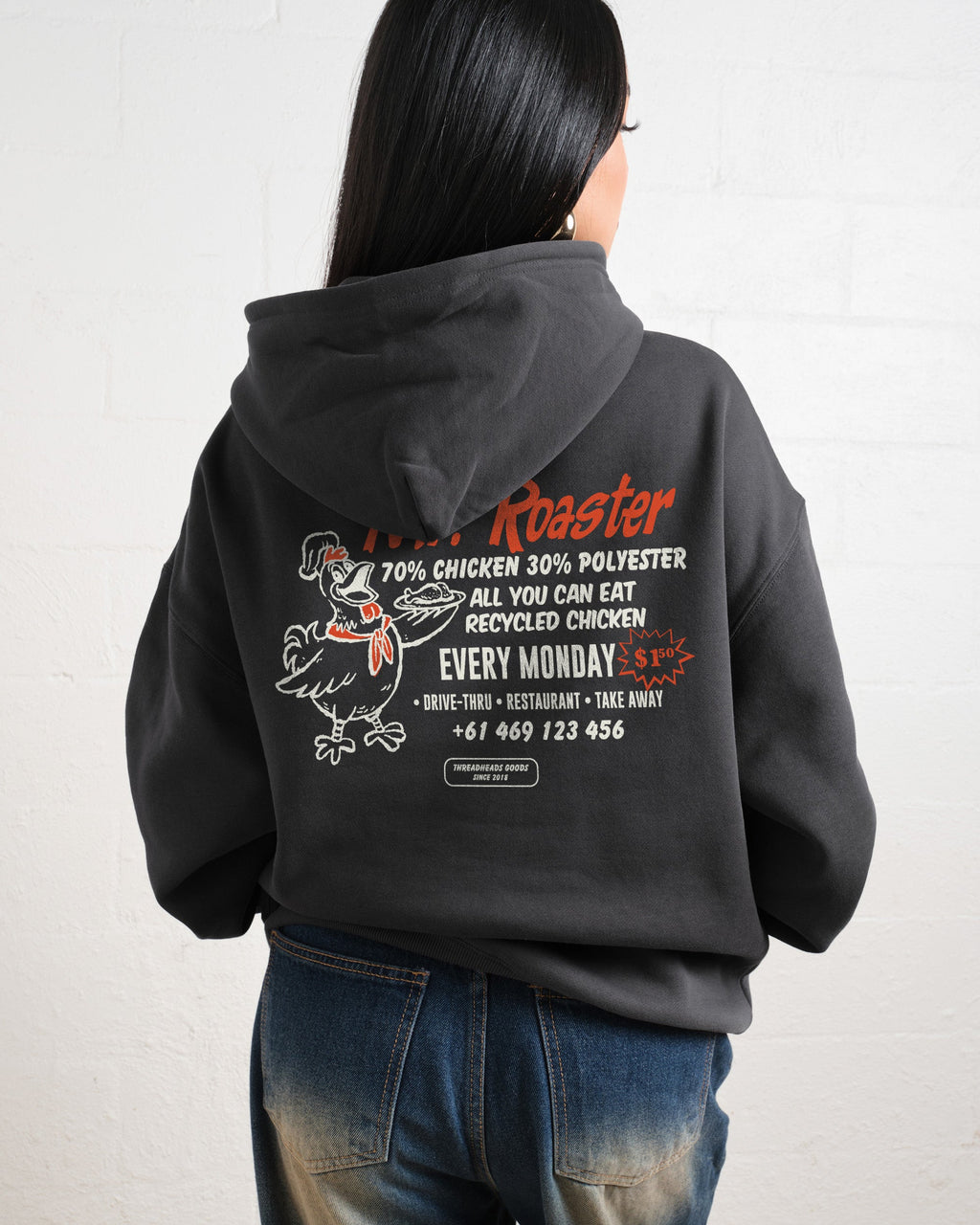 Mr. Roaster Fried Chicken Hoodie product image 10