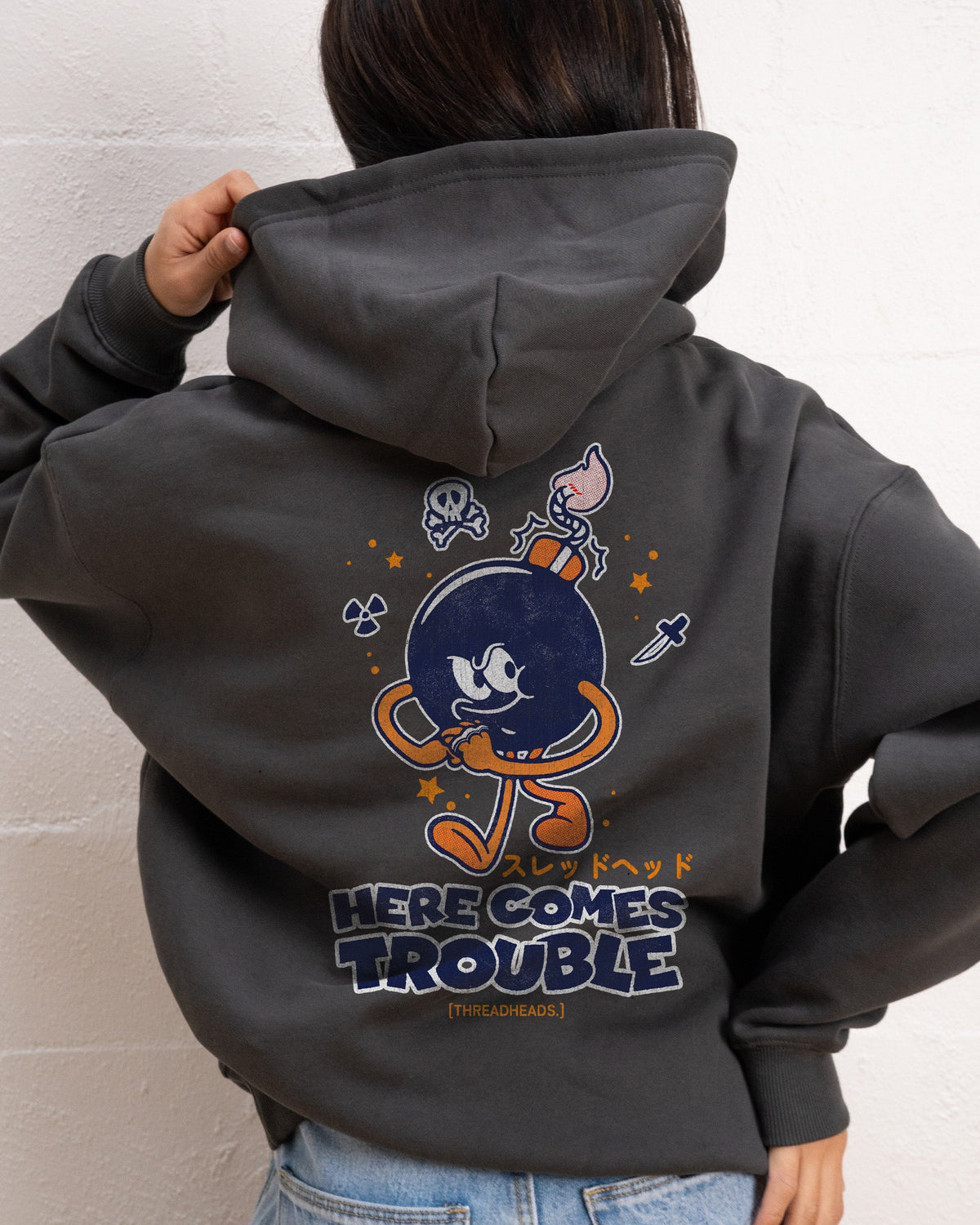 Here Comes Trouble Hoodie product image 5