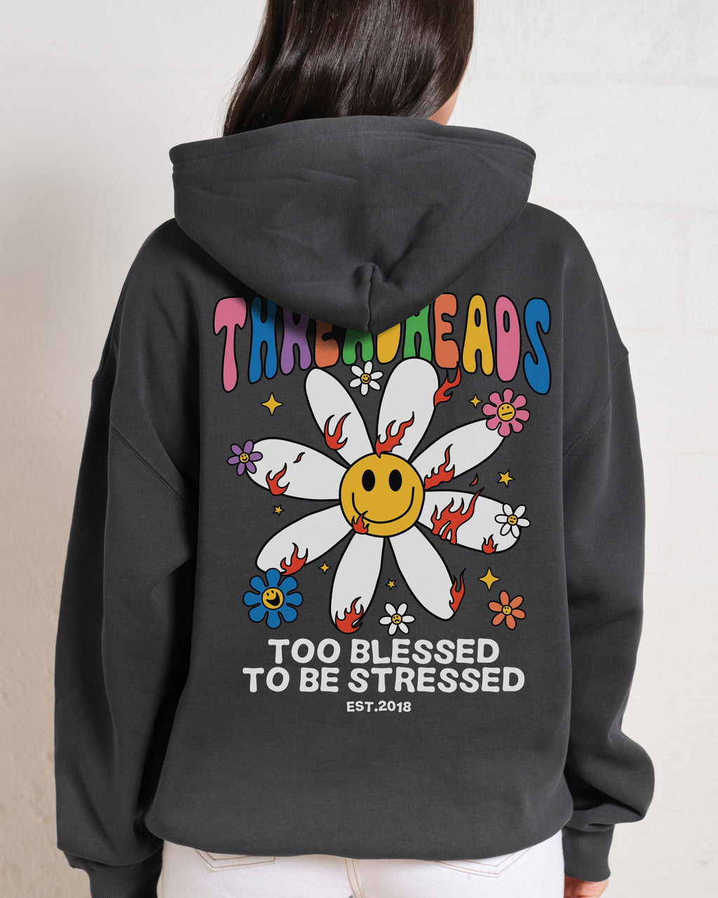 Too Blessed to be Stressed Hoodie product image 5