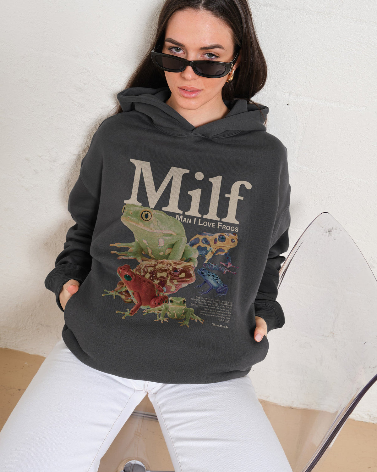 Man I Love Frogs Hoodie product image 3