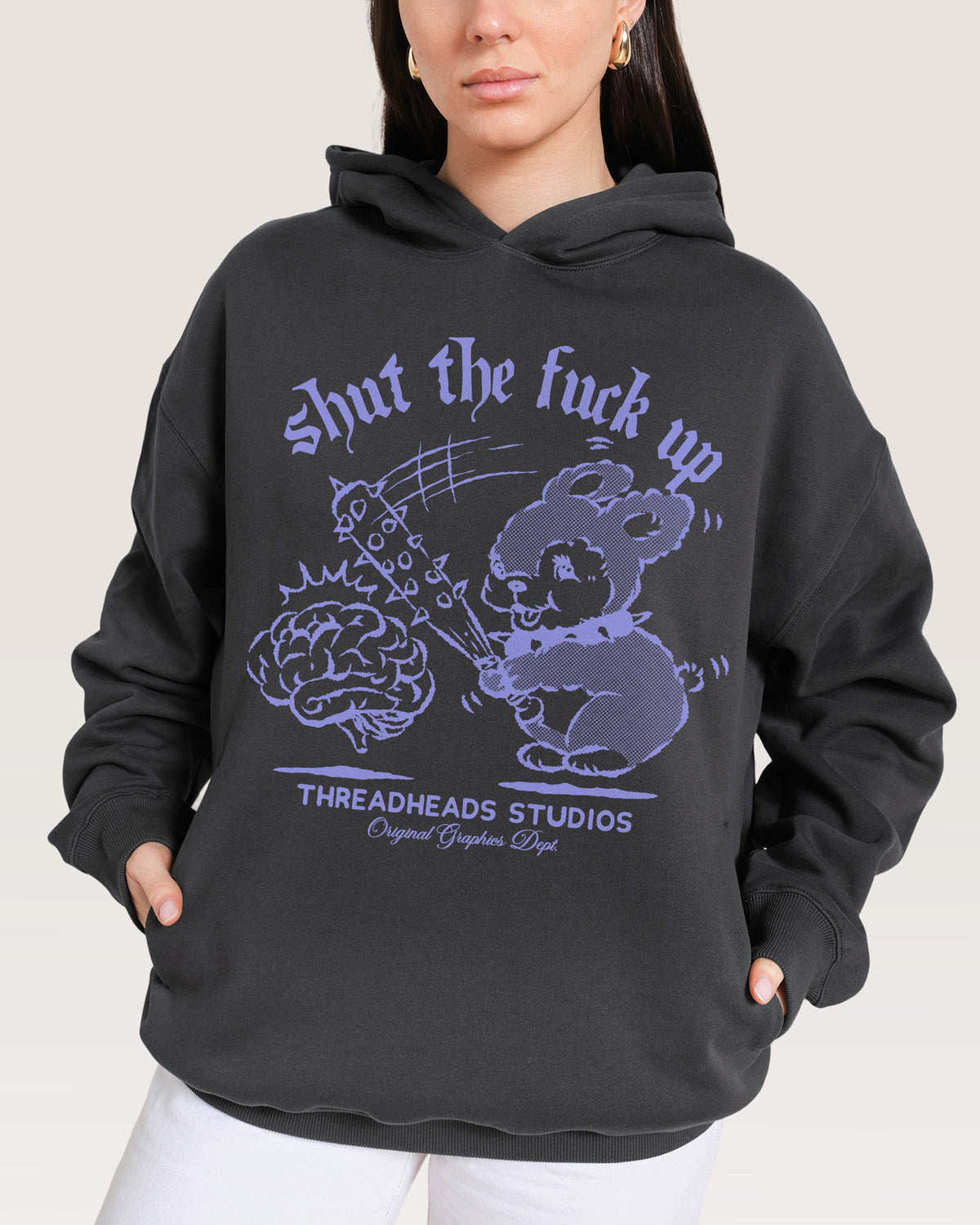 Shut the F Up Hoodie product image 1