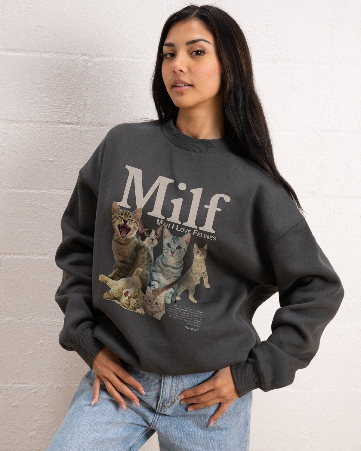 Man I Love Felines Sweatshirt product image 6