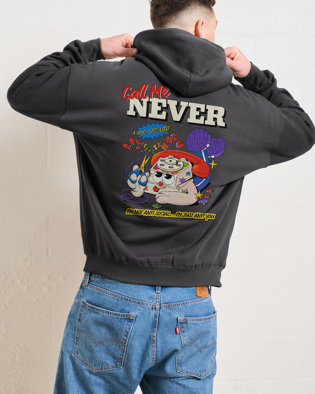 Call Me Never Hoodie product image 3