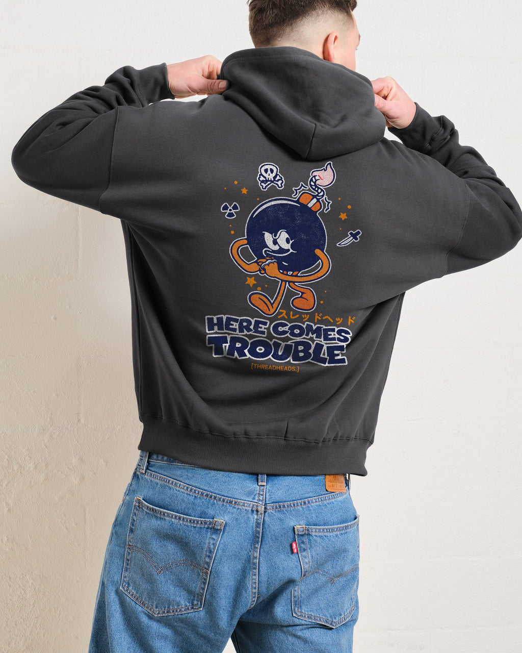 Here Comes Trouble Hoodie product image 3