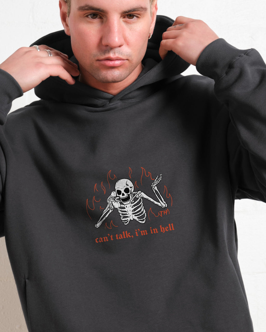 Can't Talk In Hell Hoodie product image 1