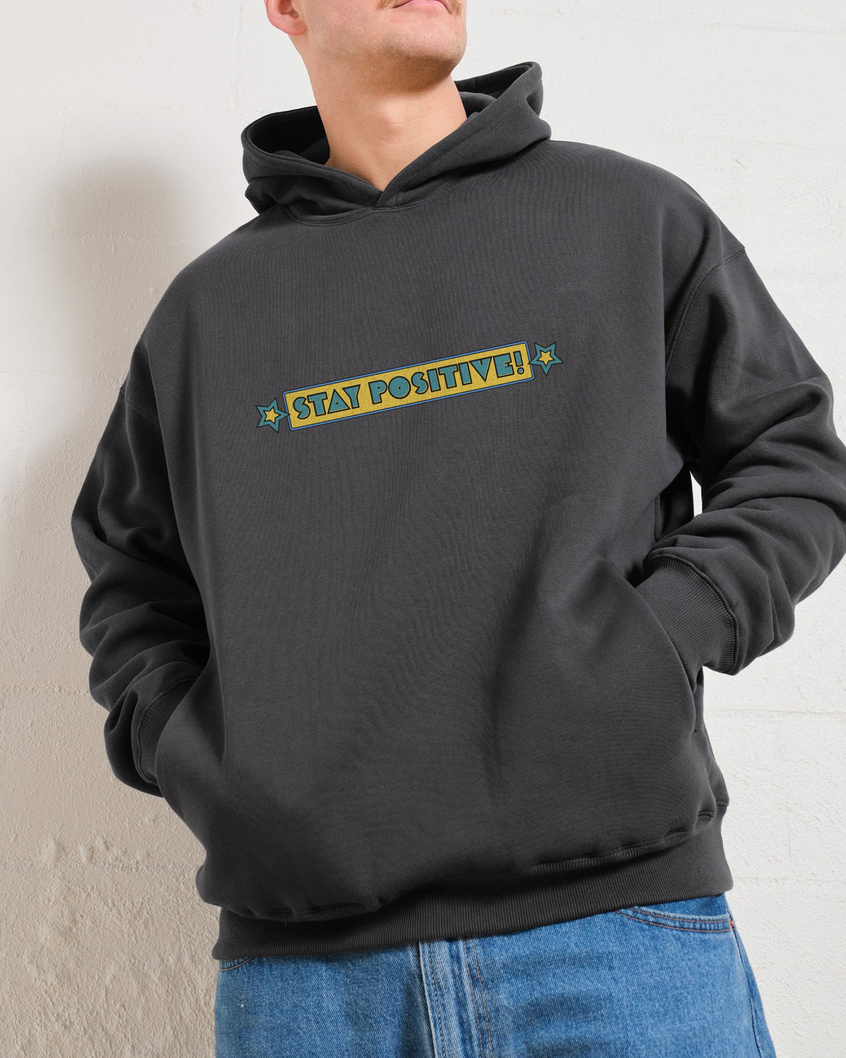 Stay Positive Front and Back Hoodie product image 8