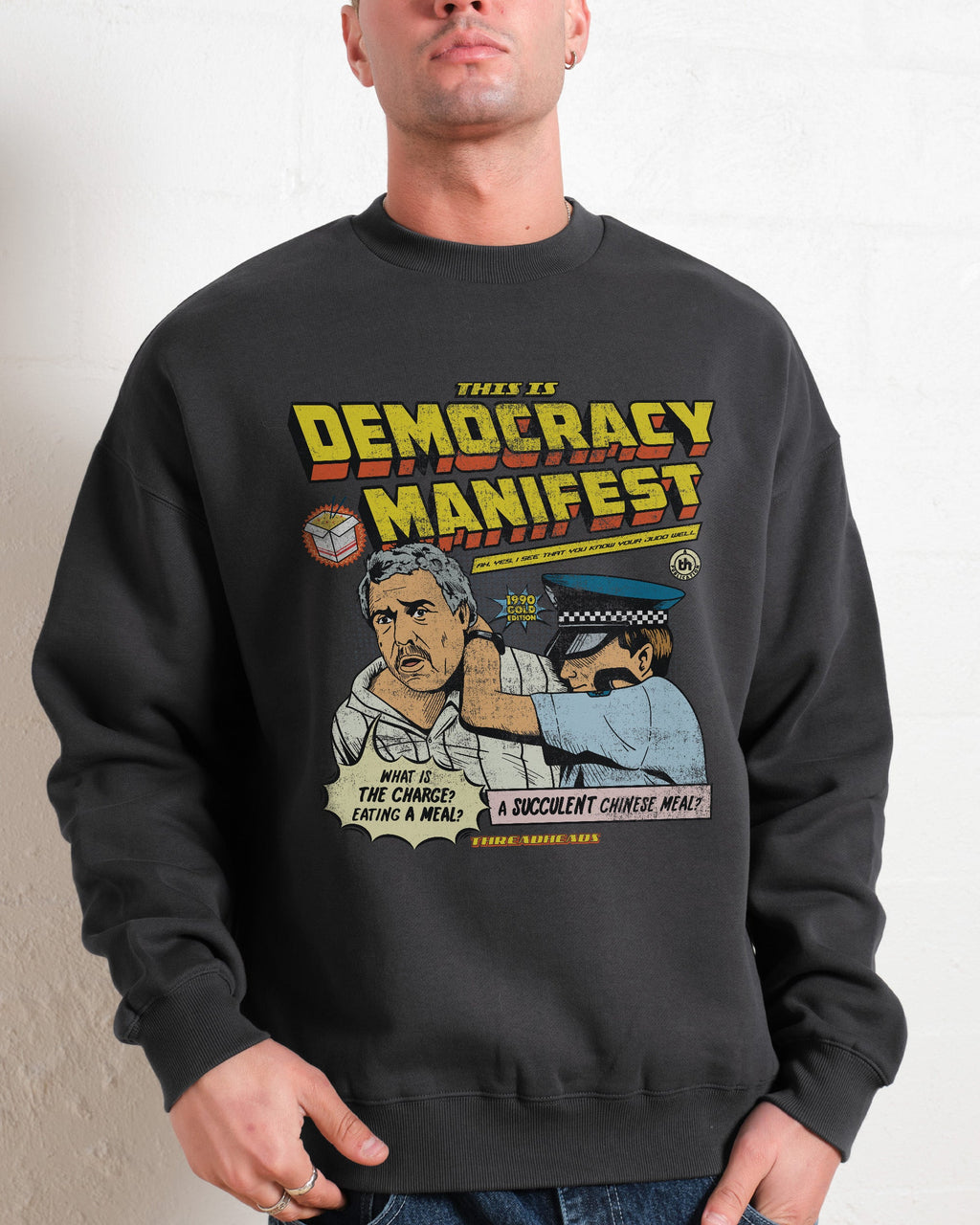 This is Democracy Manifest Sweatshirt product image 3