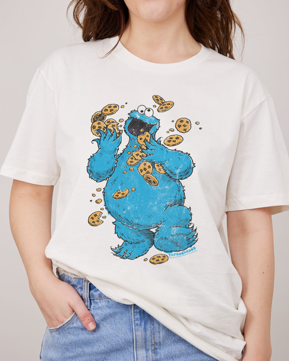 Cookie Monster Om Nom T-Shirt product image 2