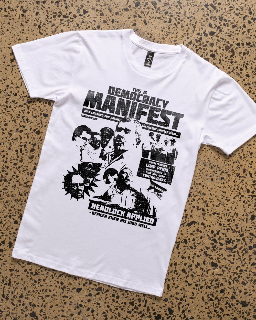 Democracy Manifest: Tabloid Edition T-Shirt product image 2
