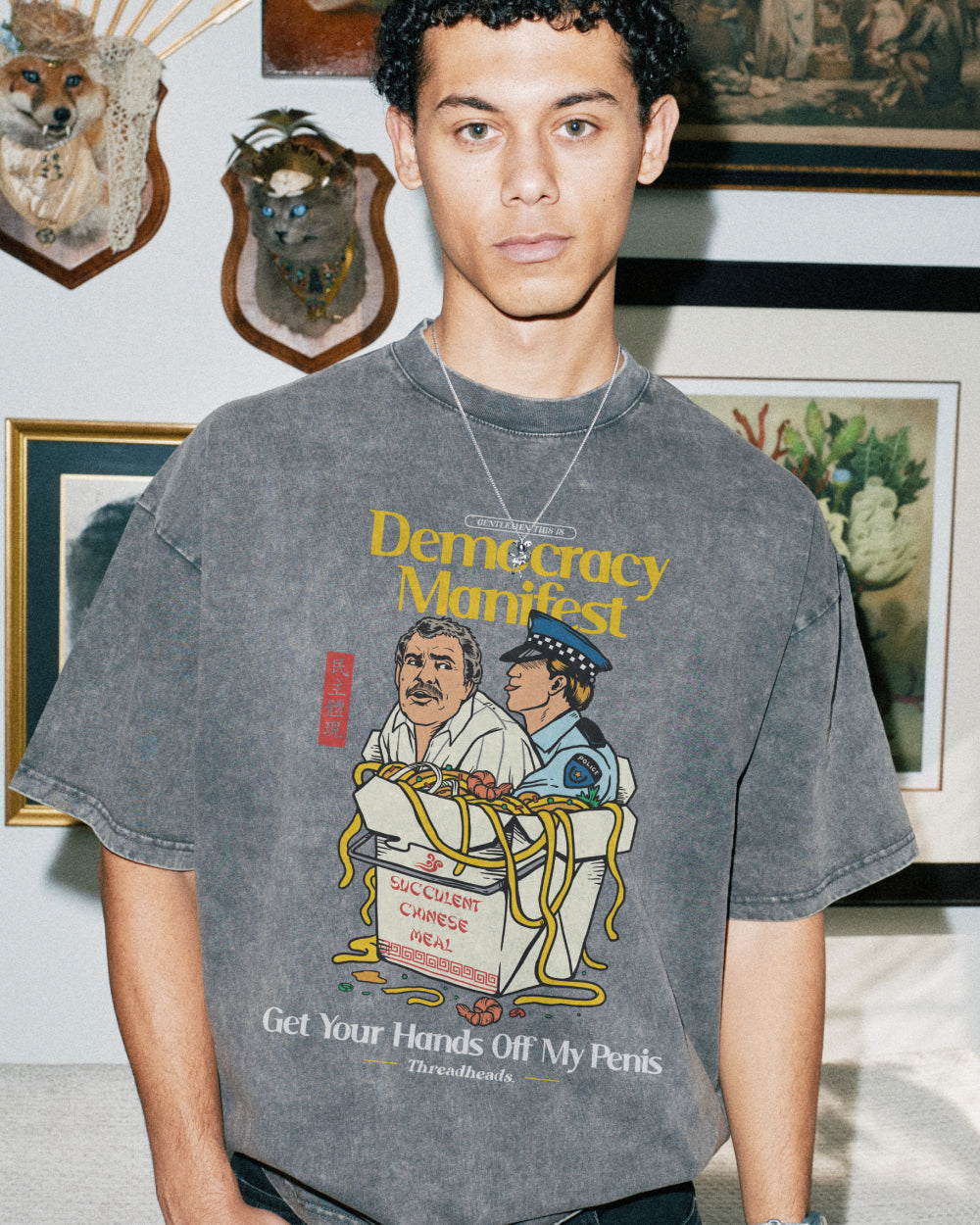 Democracy Manifest Volume II Oversized Tee product image 10