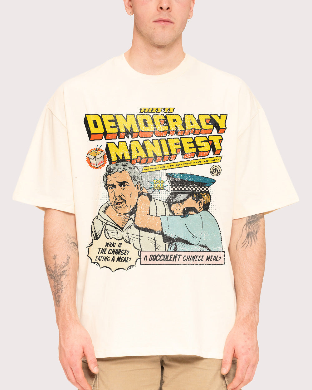 This is Democracy Manifest Oversized Tee product image 1