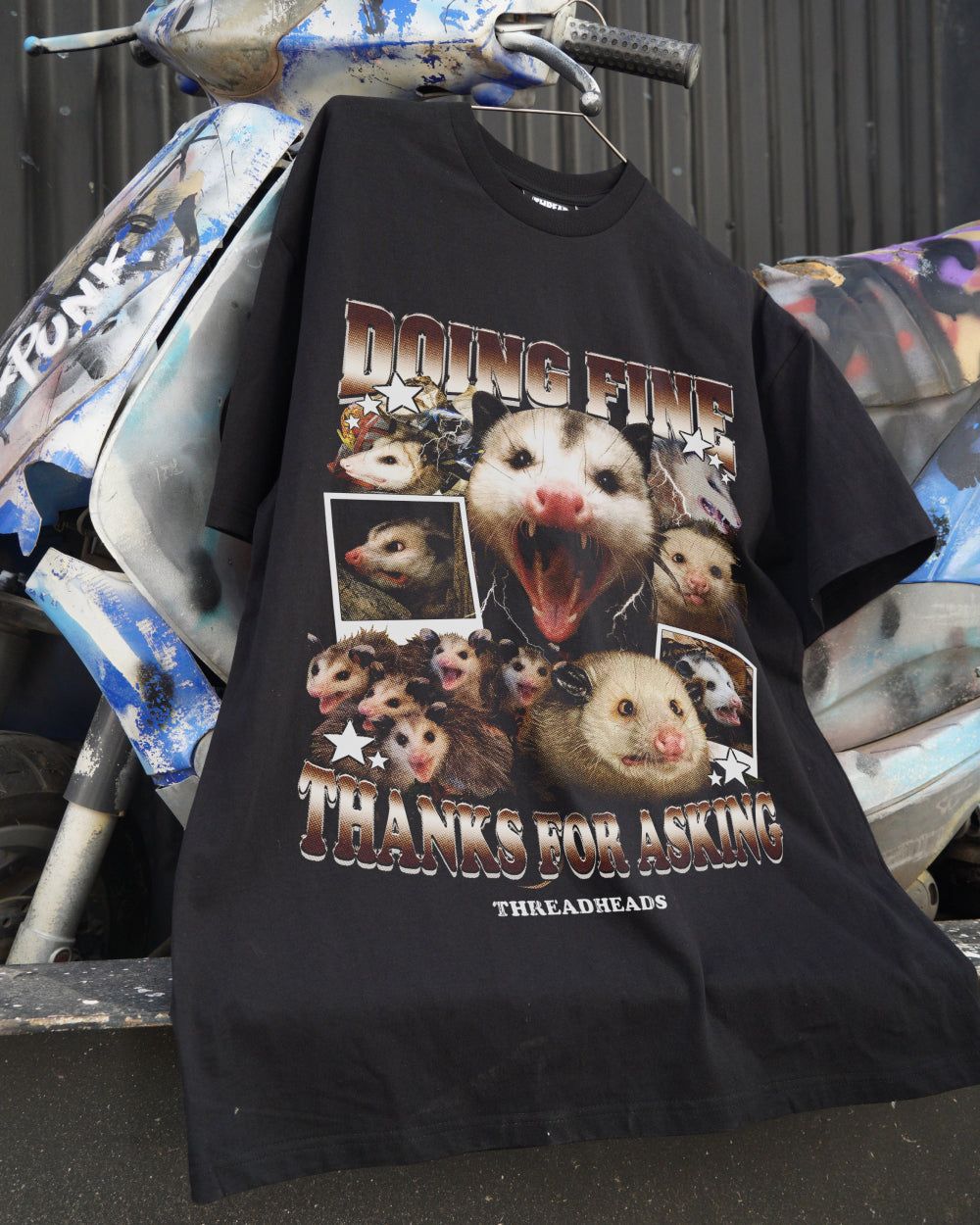 Doing Fine Opossum T-Shirt product image 4