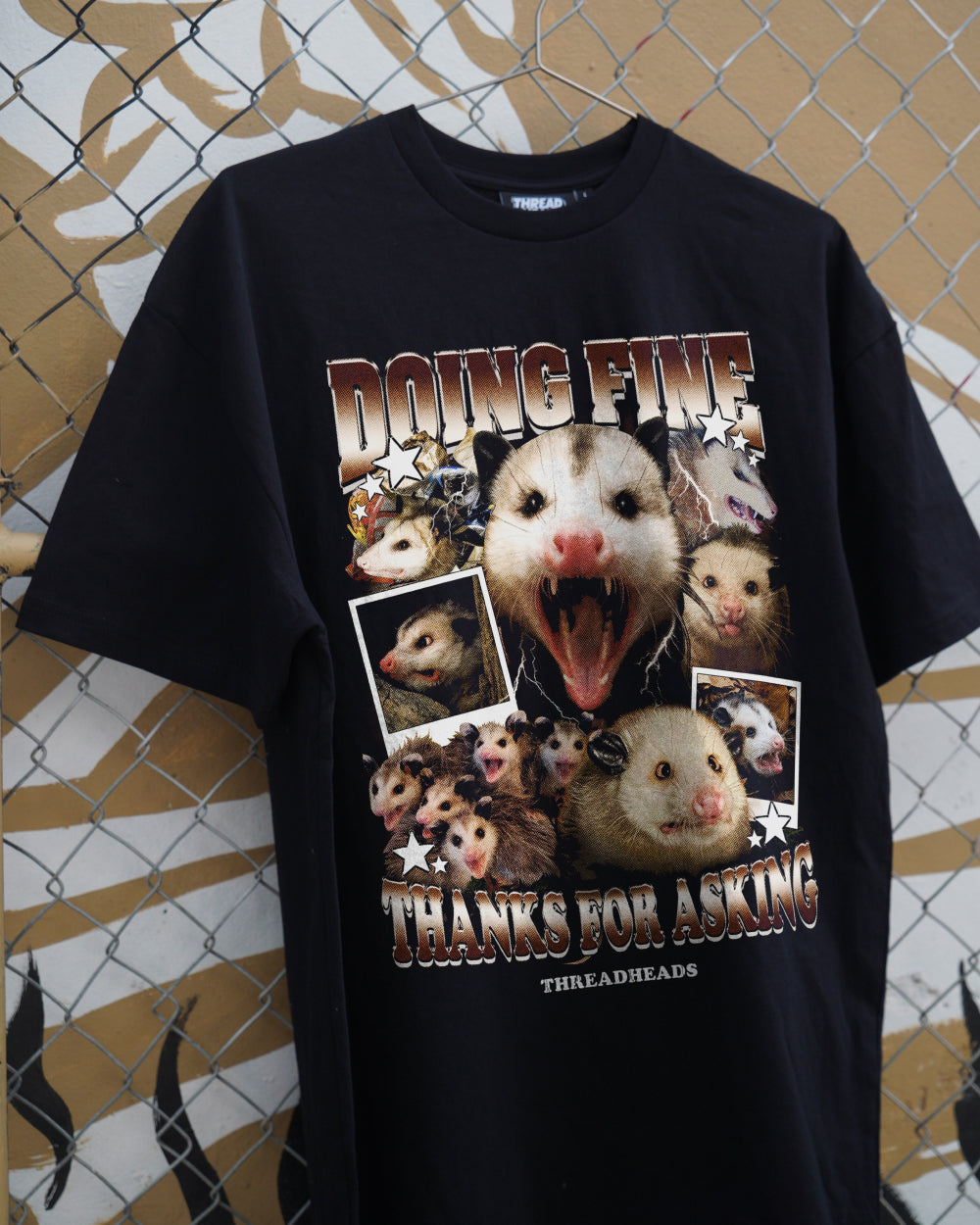 Doing Fine Opossum T-Shirt product image 1