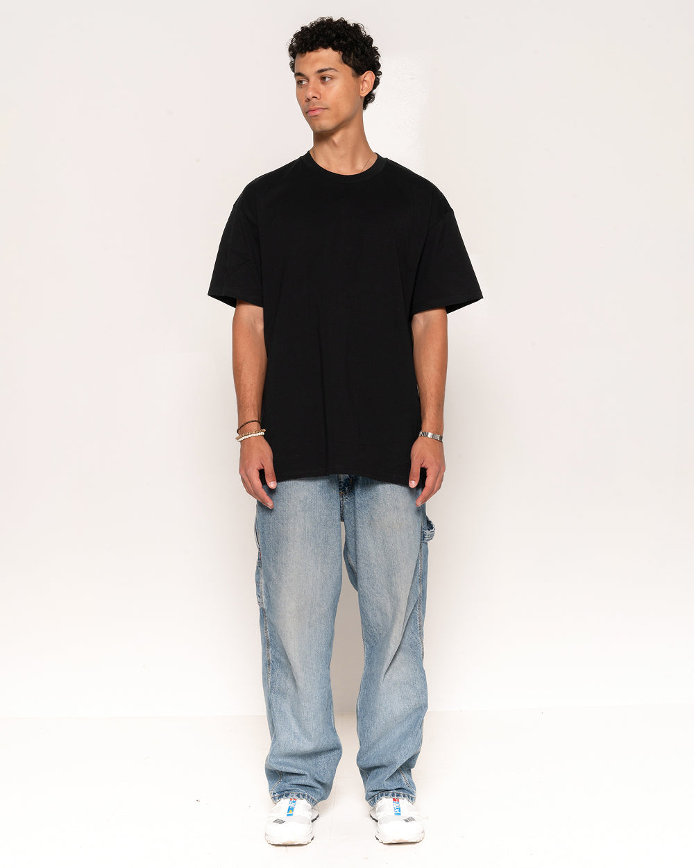 Classic Tee 5 Pack: Pale Blue, Natural, Pink, Brown, Black product image 6