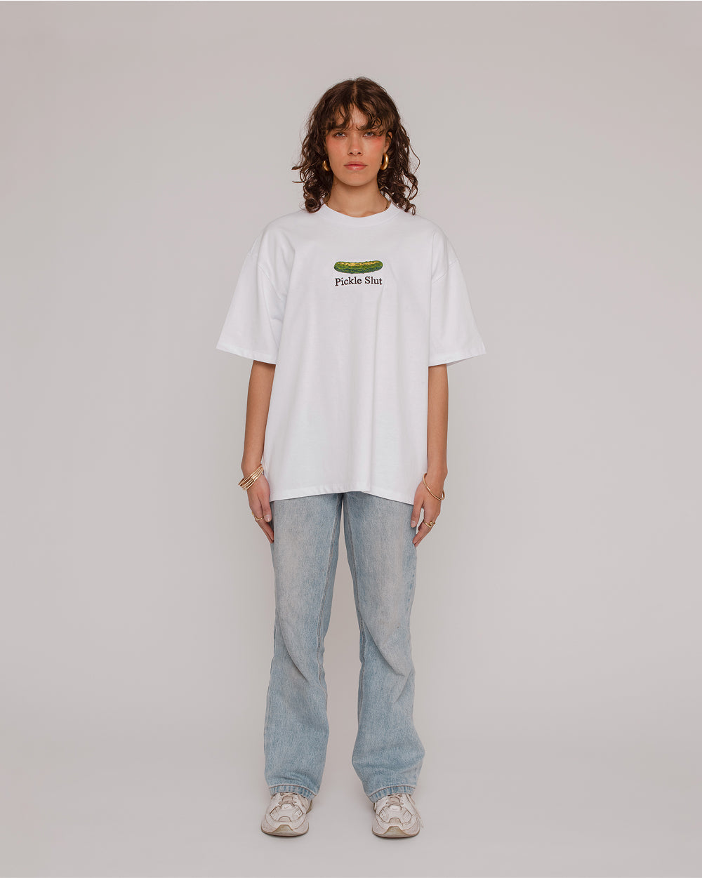 Pickle Slut Oversized Embroidered Tee product image 6