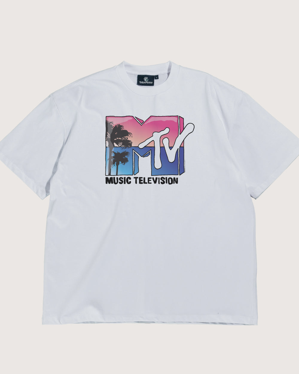 Palm Springs MTV Logo Oversized Tee product image 3