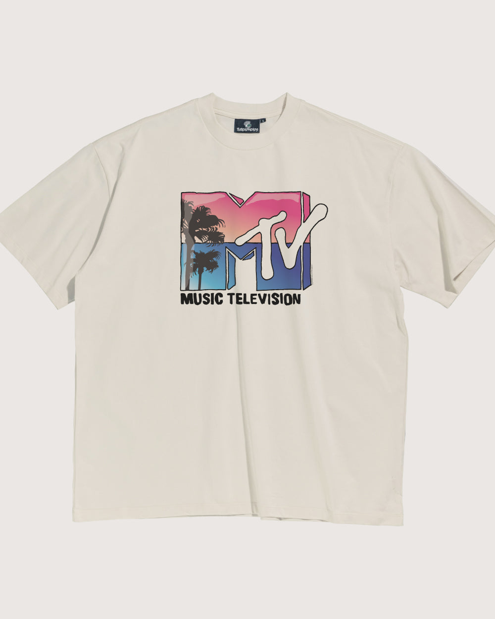 Palm Springs MTV Logo Oversized Tee product image 1
