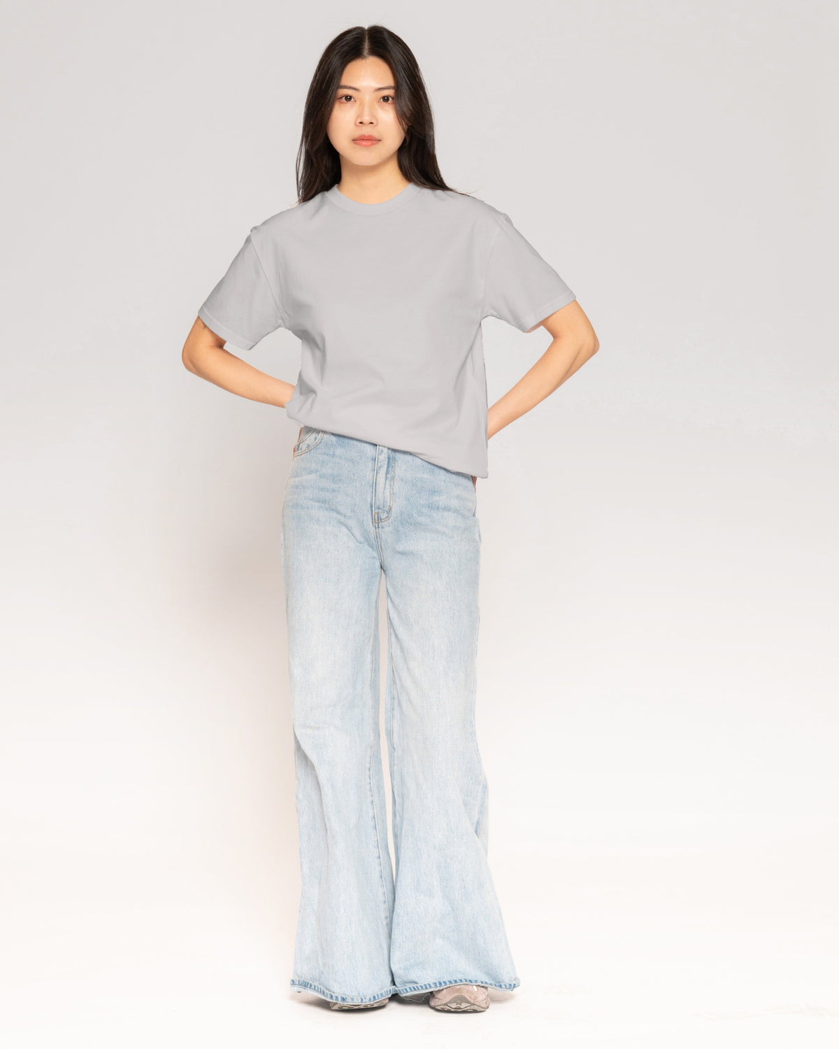 Classic Tee 5 Pack: Charcoal, Black, Grey, Natural, White product image 6