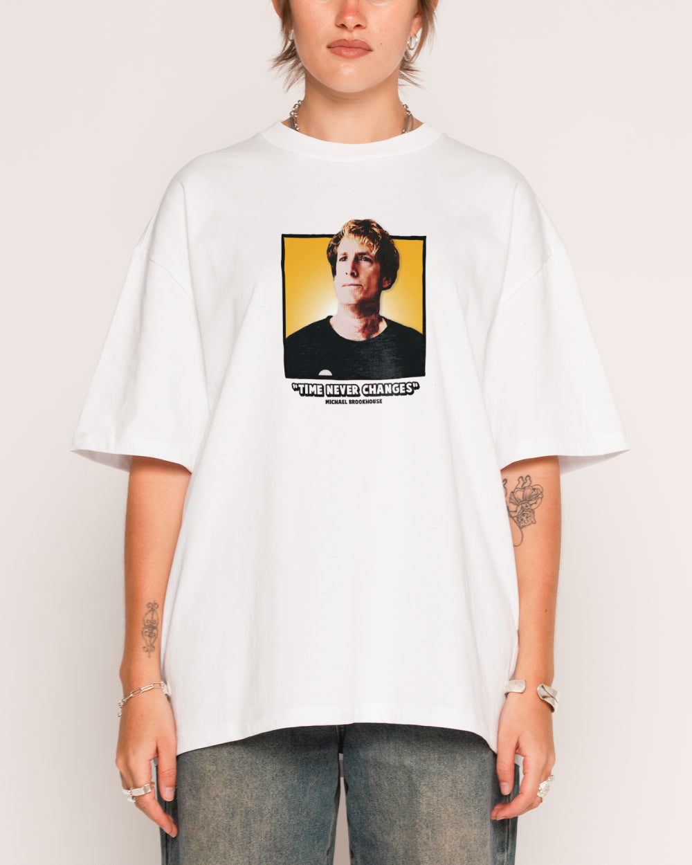 Time Never Changes Oversized Tee product image 3