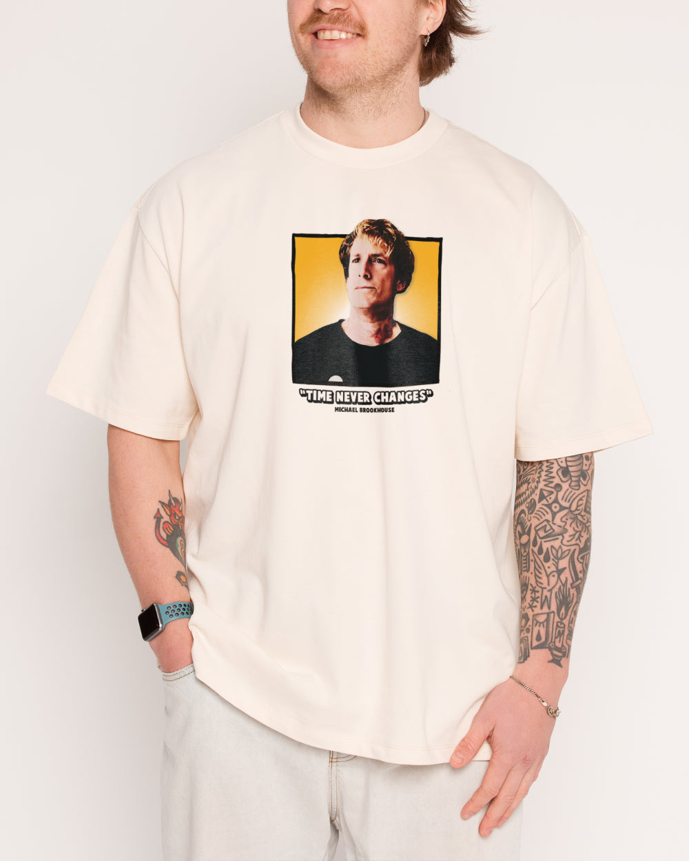 Time Never Changes Oversized Tee product image 1