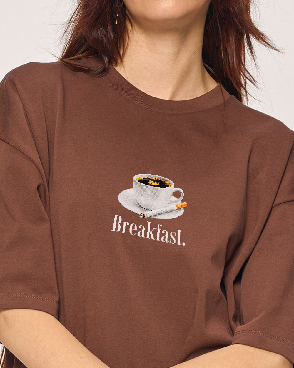 Breakfast Coffee Oversized Tee product image 4