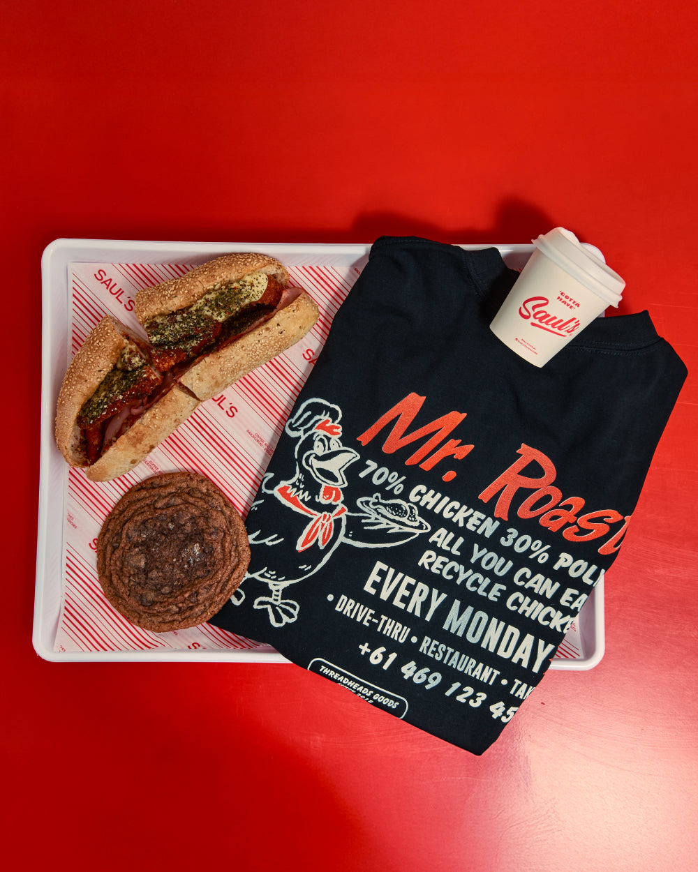 Mr. Roaster Fried Chicken Oversized Tee product image 3