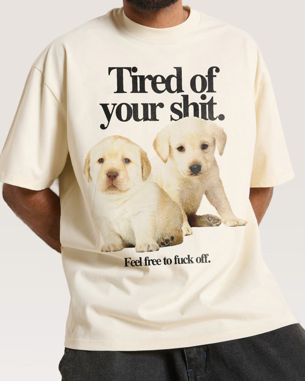 Tired of Your Shit Oversized Tee product image 3