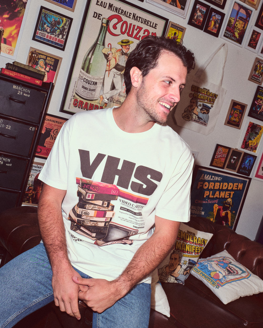 Vintage VHS Tapes T-Shirt product image 3