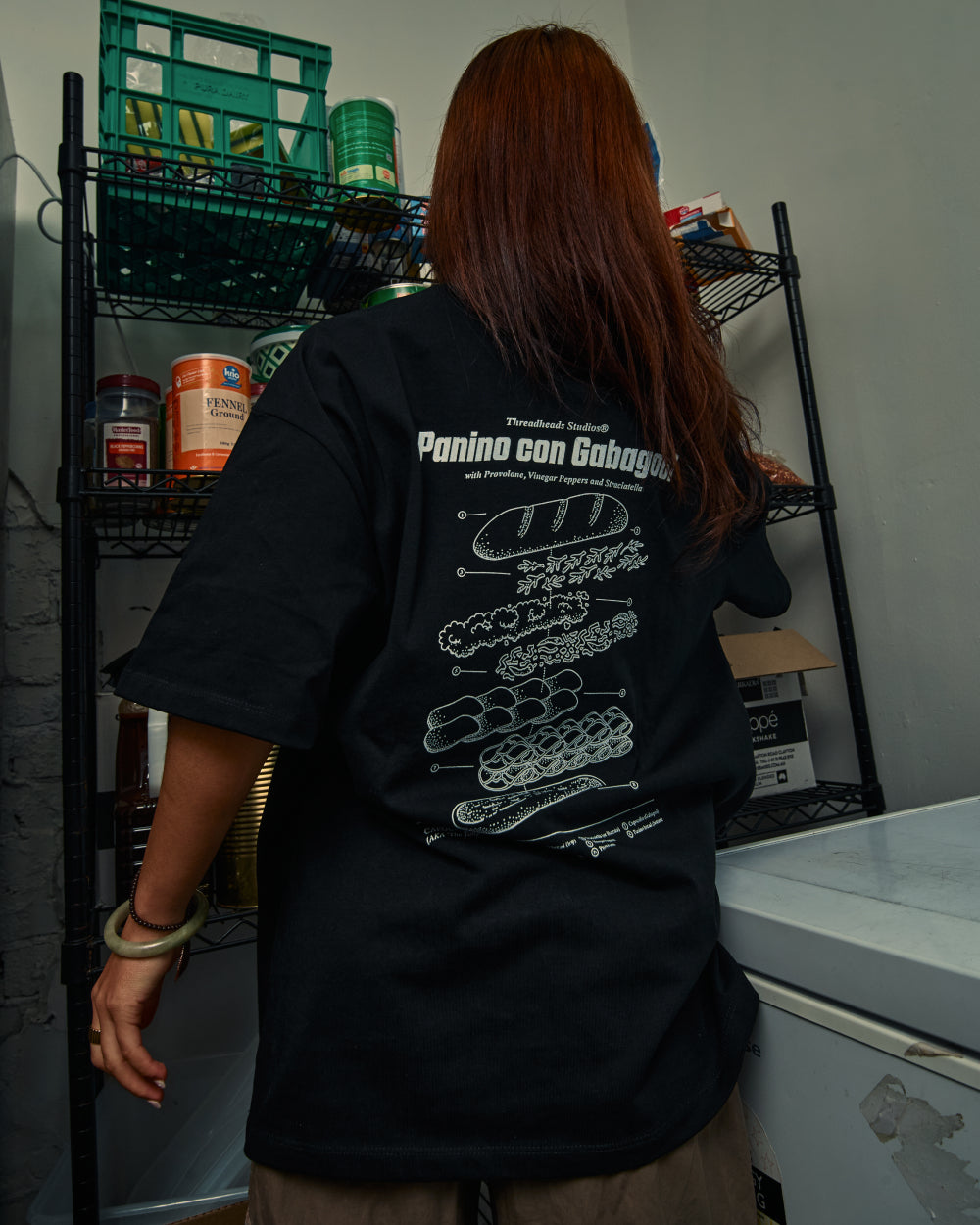 Panino Con Gabagool Oversized Tee product image 1