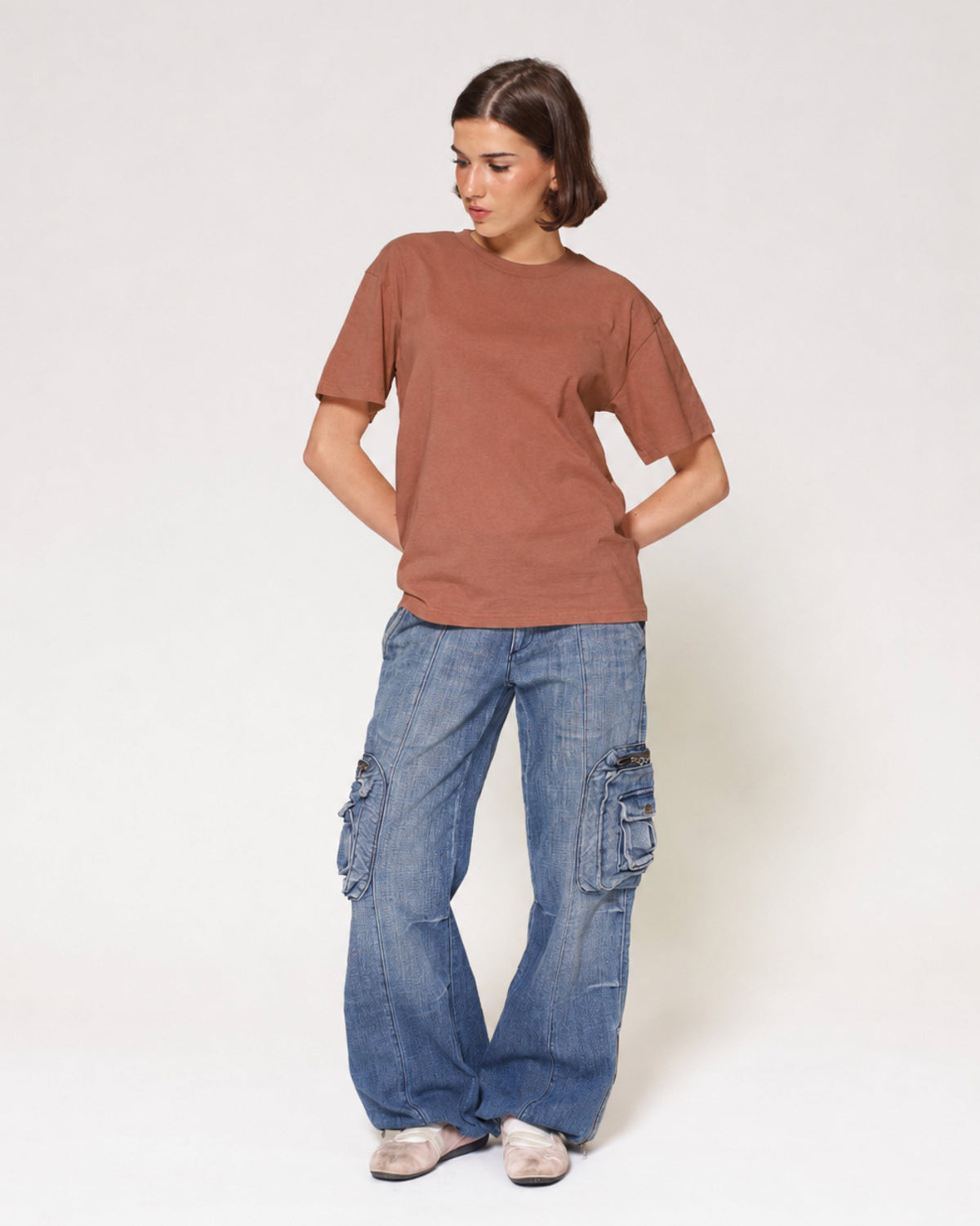Classic Tee 5-Pack: Black, Brown, Charcoal, Navy, White product image 2
