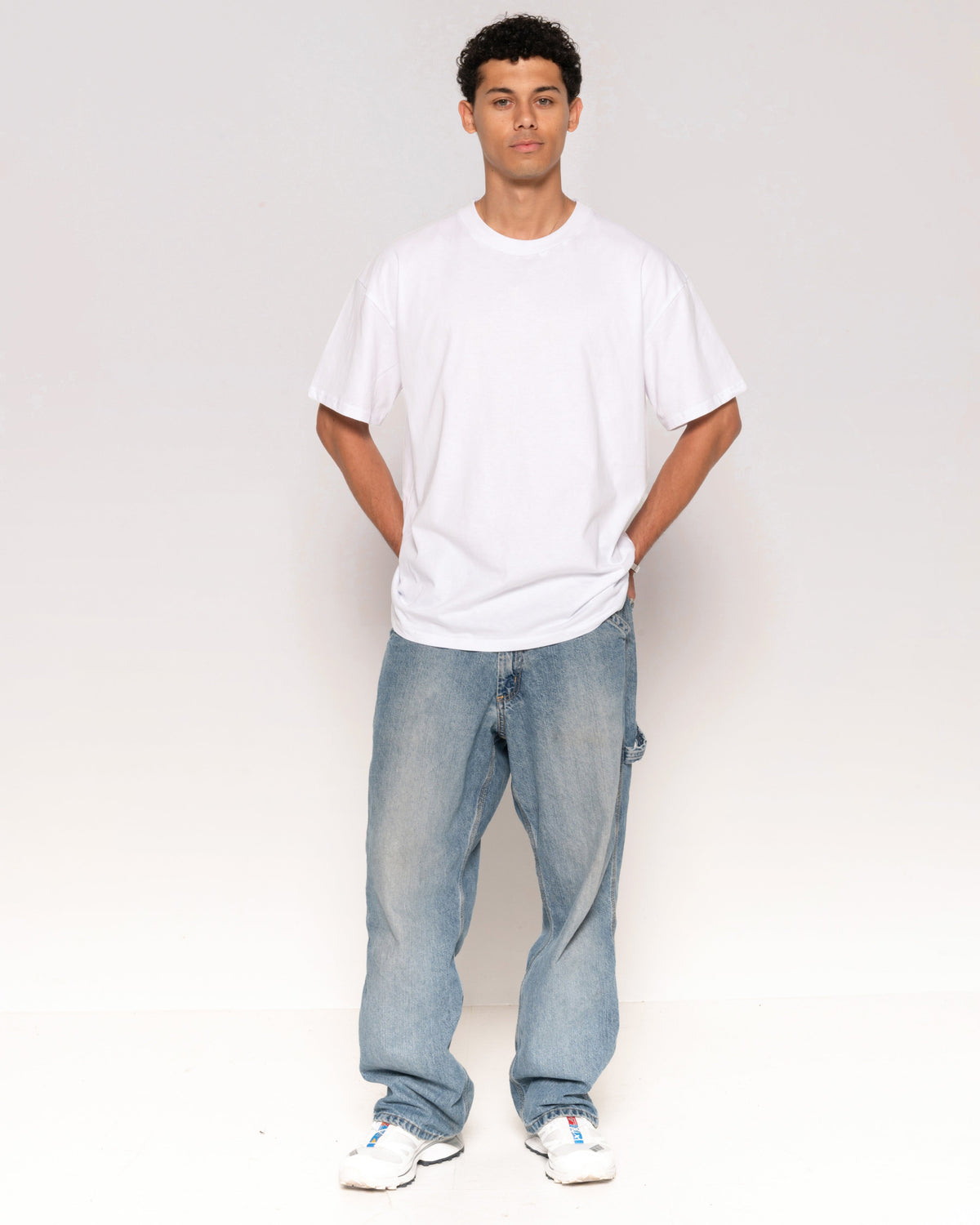 Classic Tee 5-Pack: Brown, Navy, Charcoal, Pale Blue, White product image 6