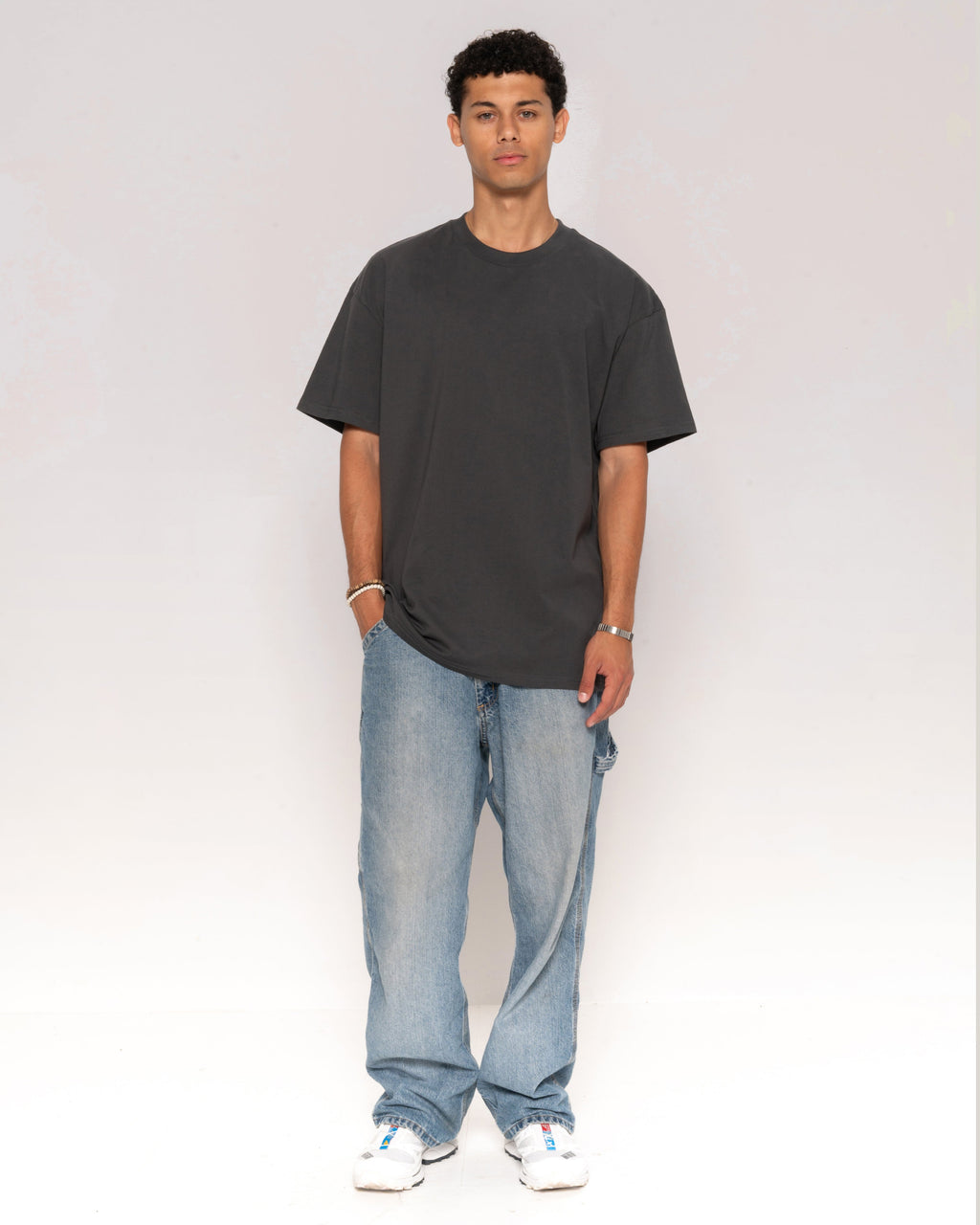 Classic Tee 3-Pack: Charcoal, Navy, Brown product image 2