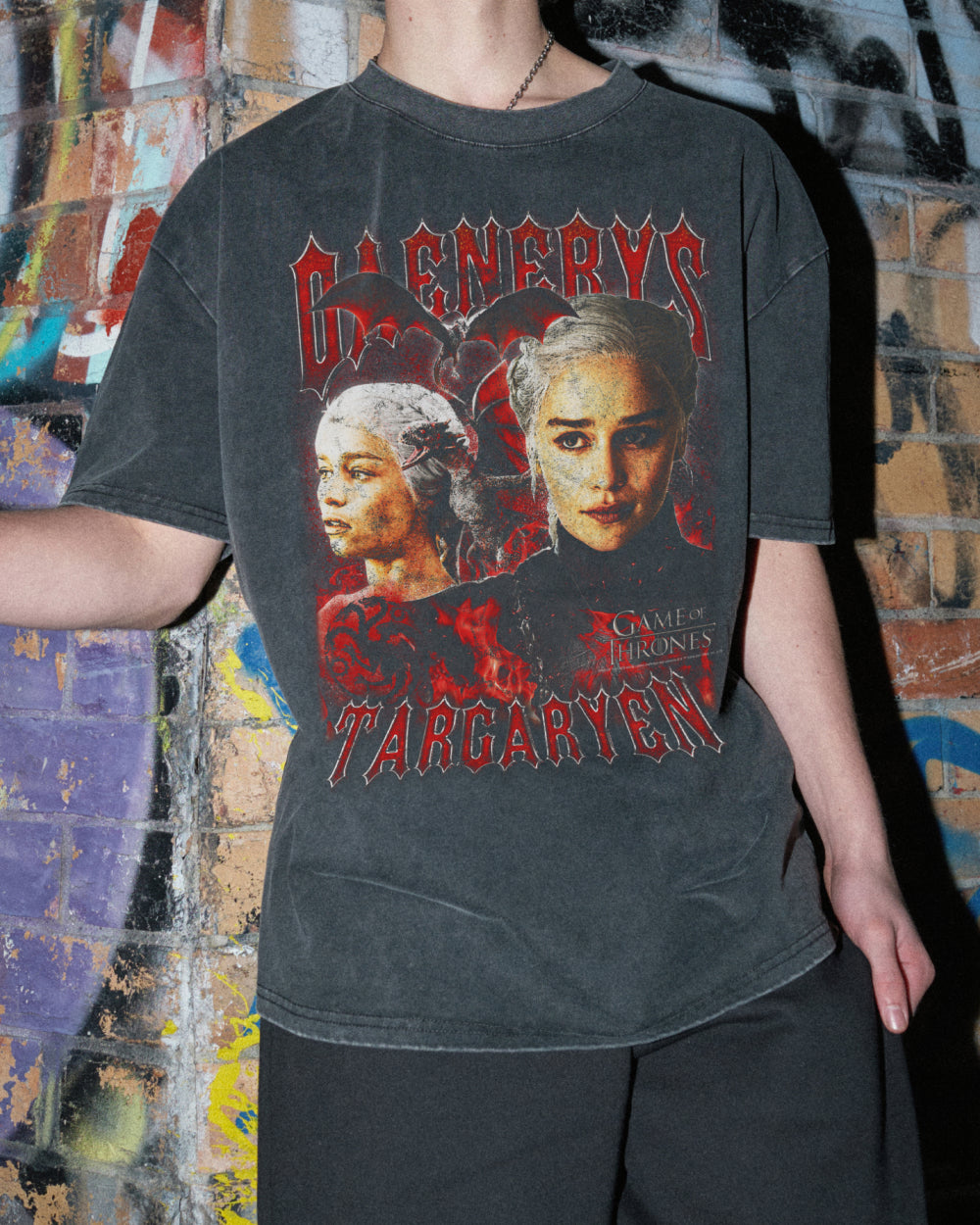 Vintage Daenerys Targaryen Oversized Tee product image 5
