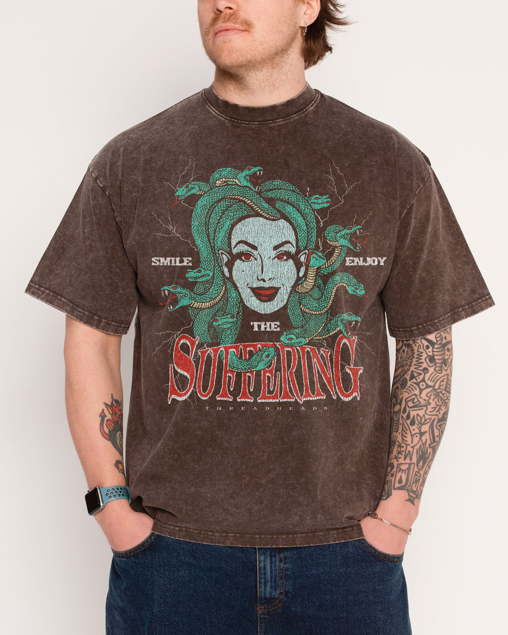 Smile Suffering Oversized Tee product image 3
