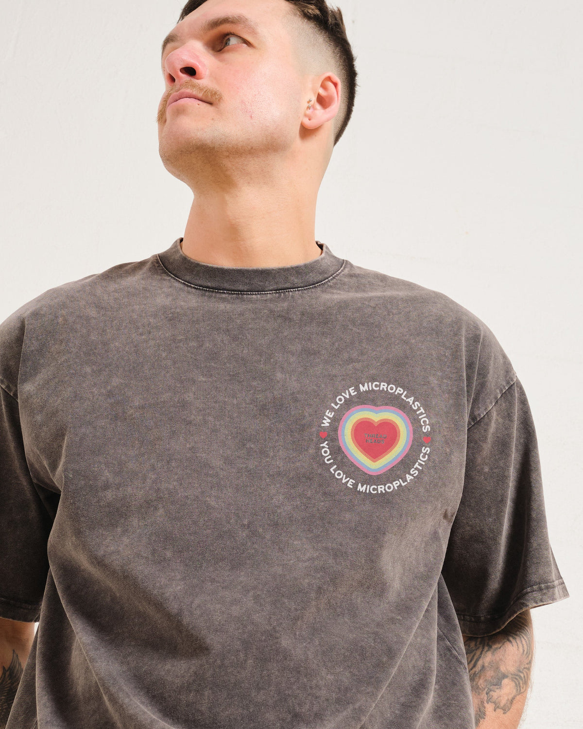 We Love Microplastics Oversized Tee product image 8