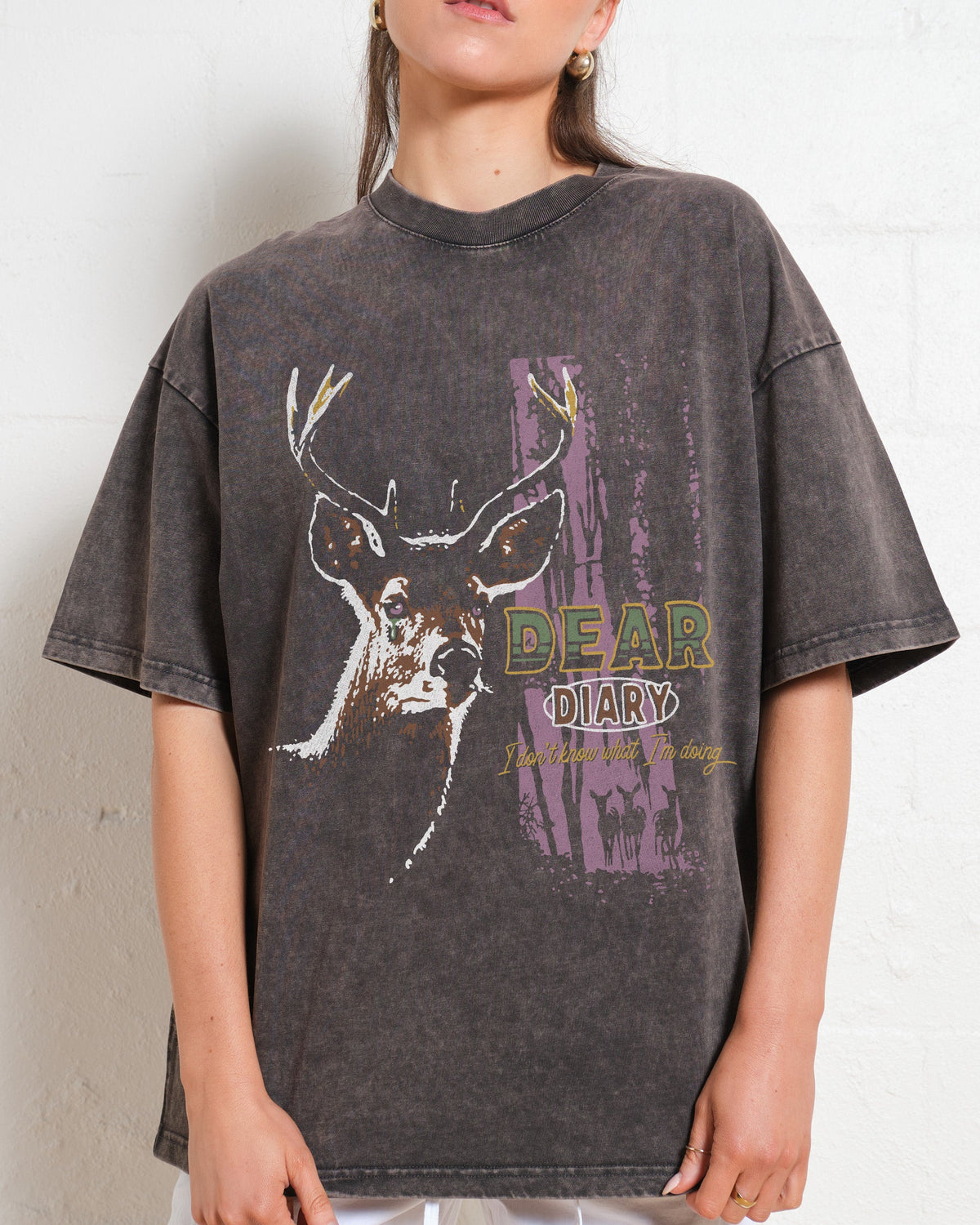 Dear Diary Oversized Tee product image 4