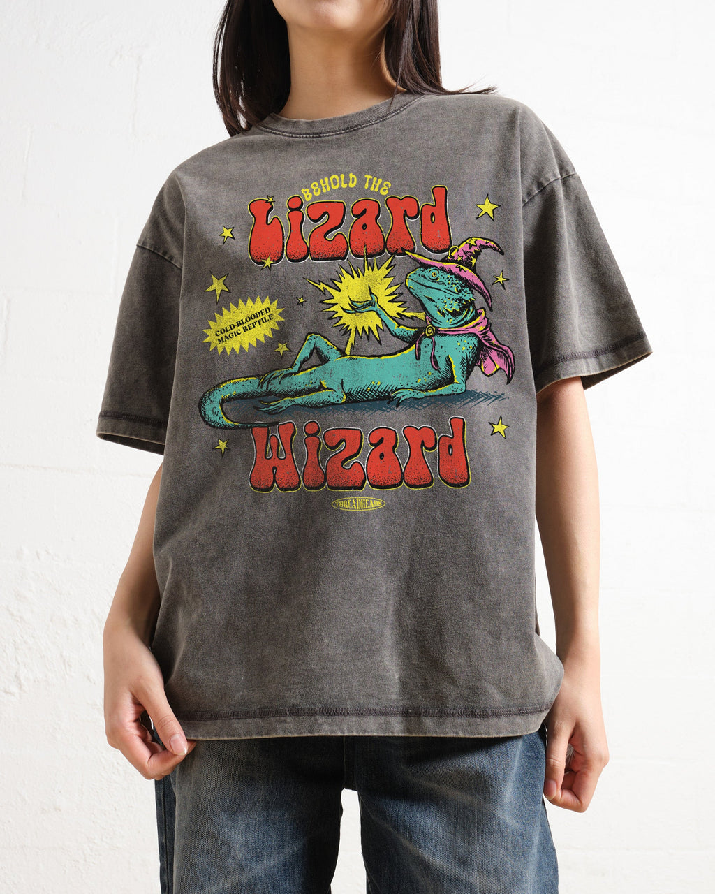 Lizard Wizard Oversized Tee product image 4