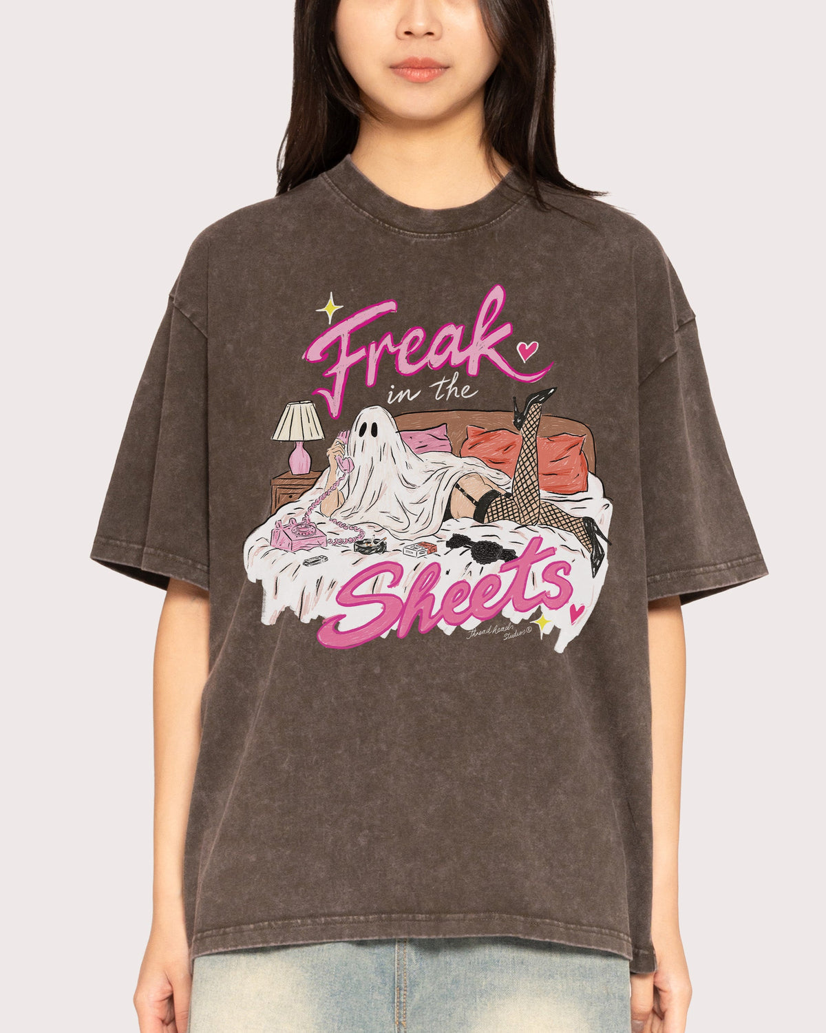 Freak in the Sheets Ghost Oversized Tee product image 11