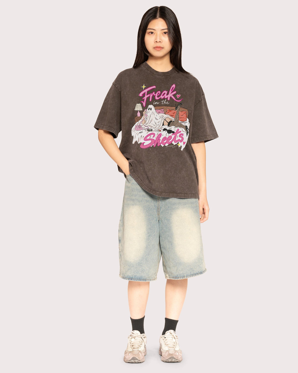 Freak in the Sheets Ghost Oversized Tee product image 12