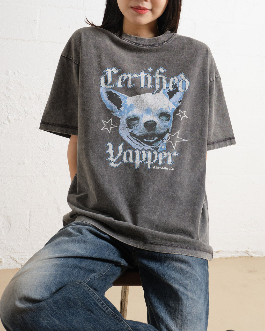 Certified Yapper Oversized Tee product image 3