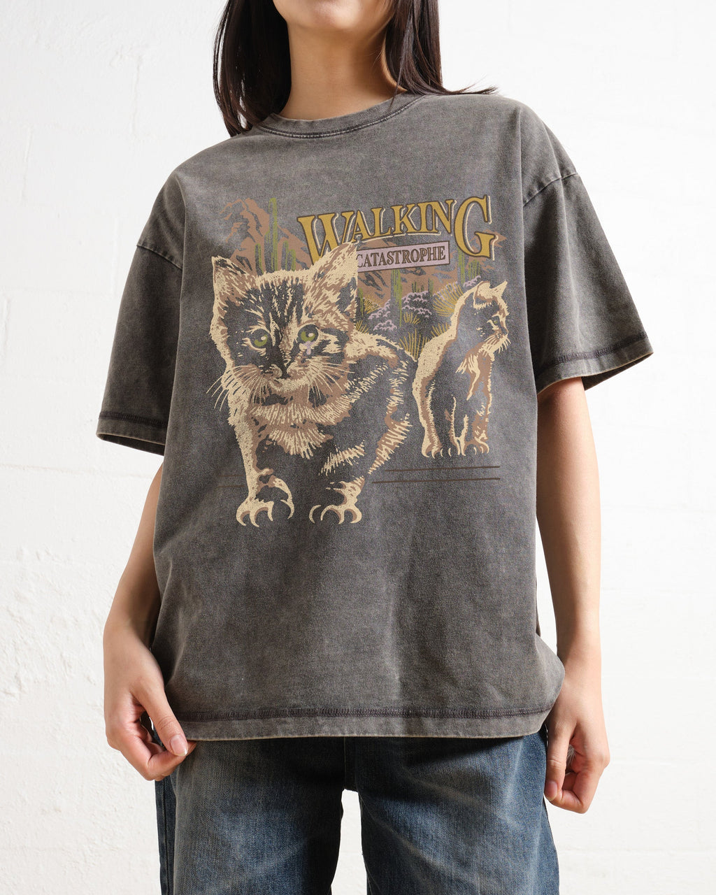Walking Catastrophe Oversized Tee product image 4