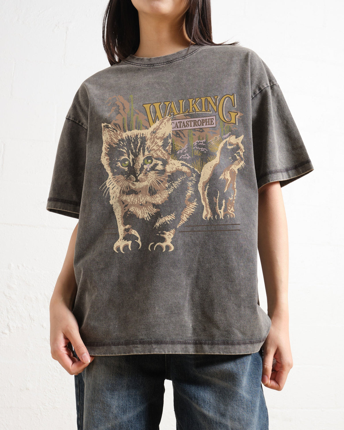 Walking Catastrophe Oversized Tee product image 4
