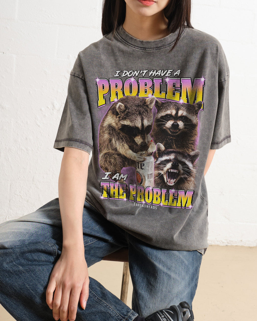 I Am The Problem Oversized Tee product image 2