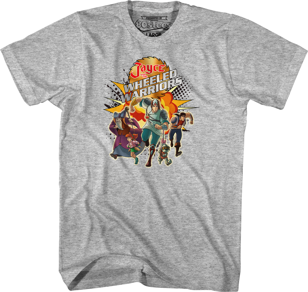 Explosive Jayce And The Wheeled Warriors T-Shirt product image 4