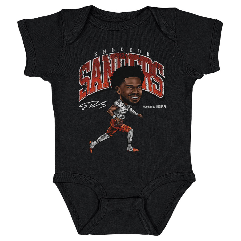 Shedeur Sanders Cleveland Cartoon WHT