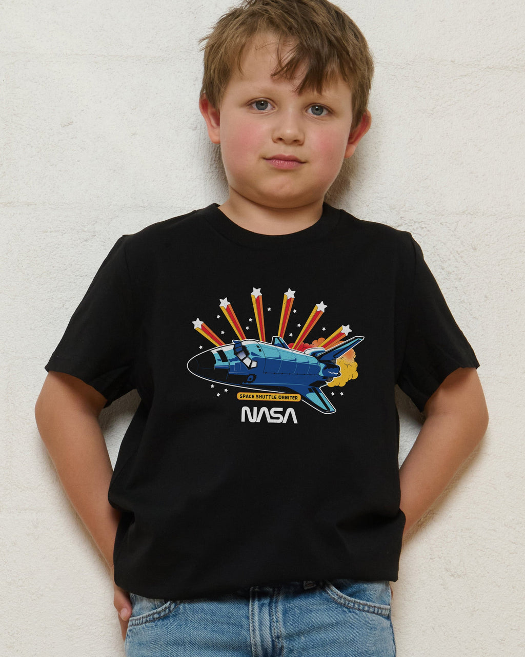NASA Space Shuttle Orbiter Kids T-Shirt product image 1